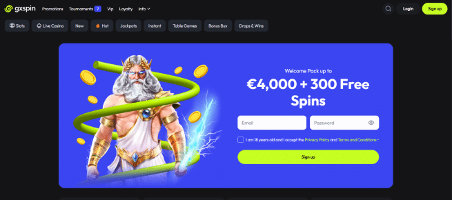 Gxspin casino betrouwbaar